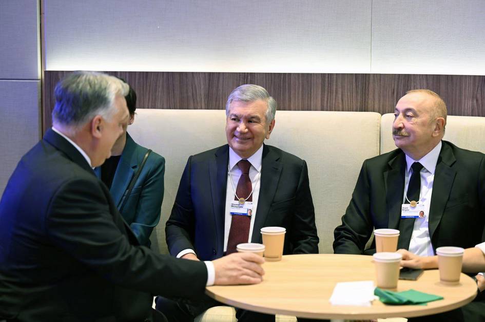 Uzbekistan’s president holds trilateral dialogue with leaders of Azerbaijan and Hungary